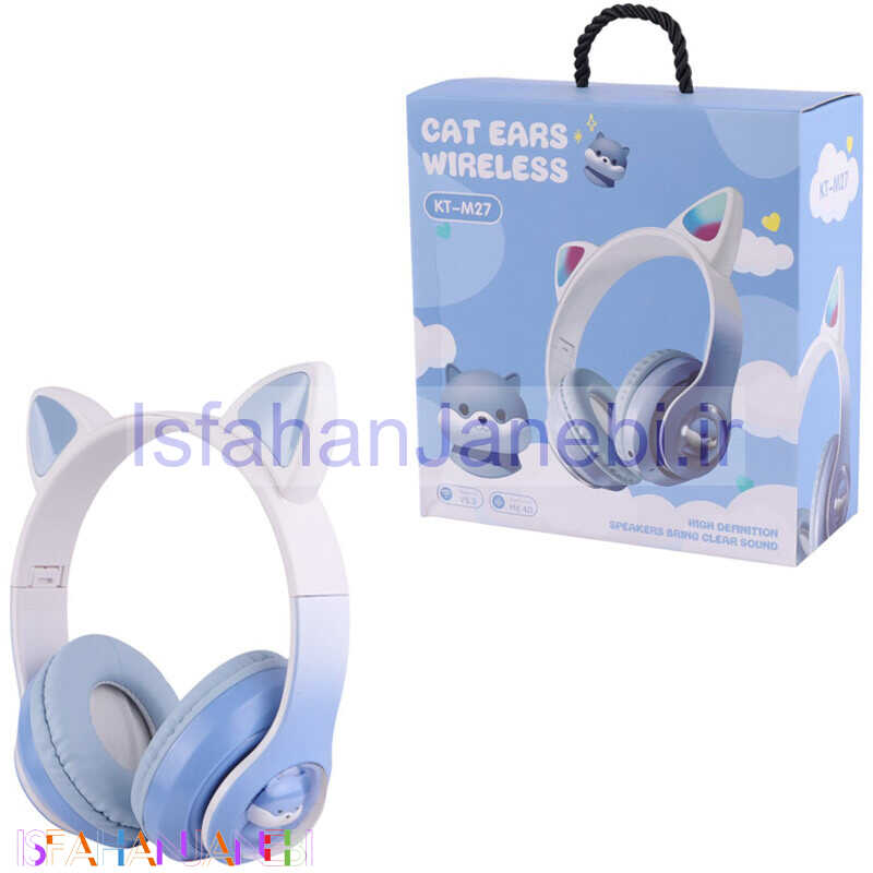 اصفهان جانبی-هدفون بلوتوثی Cat Ears KT-M27