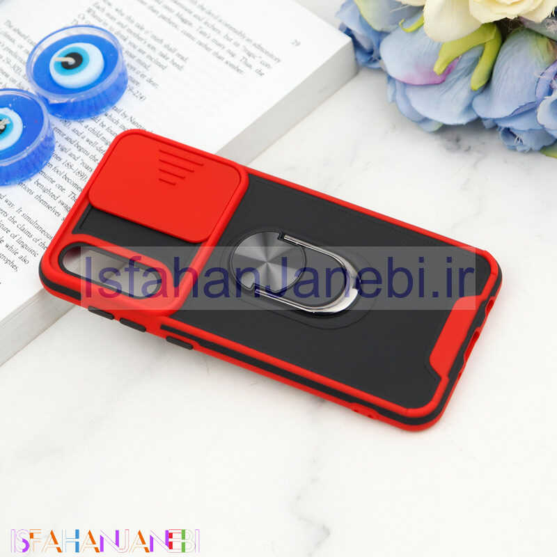 اصفهان جانبی-قاب ضد ضربه محافظ لنزدار کشویی هولدر دار بتمن کلاسیک Samsung Galaxy A30s / A50s
