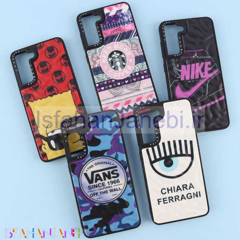 اصفهان جانبی-قاب موج آدامسی طرح دار Casetify سامسونگ Galaxy S21 FE 5G
