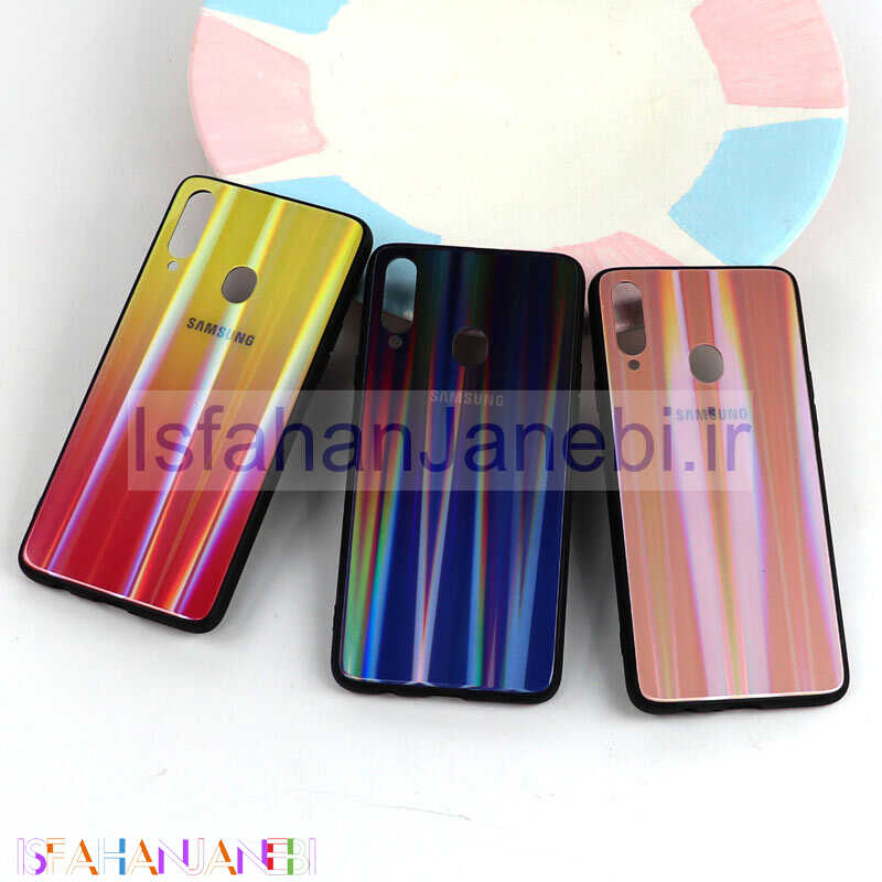 اصفهان جانبی-قاب لیزری پشت گلسی Samsung A20s