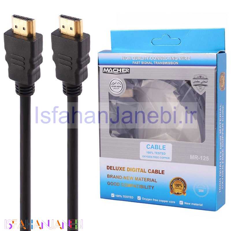 اصفهان جانبی-کابل HDMI مچر MR-125 طول 3 متر
