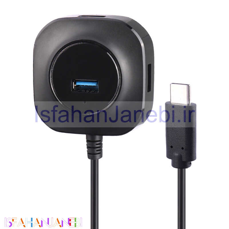 اصفهان جانبی-هاب 4 پورت Type-C کوتسی 83008