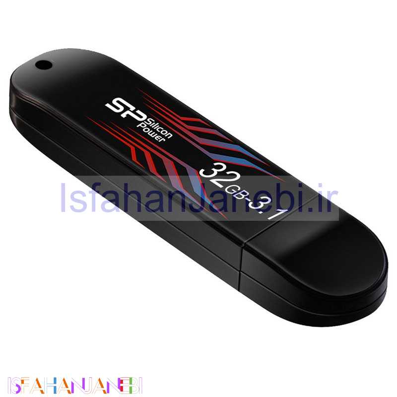 اصفهان جانبی-فلش 32 گیگ سیلیکون پاور Silicon Power Blaze B10 USB3.1