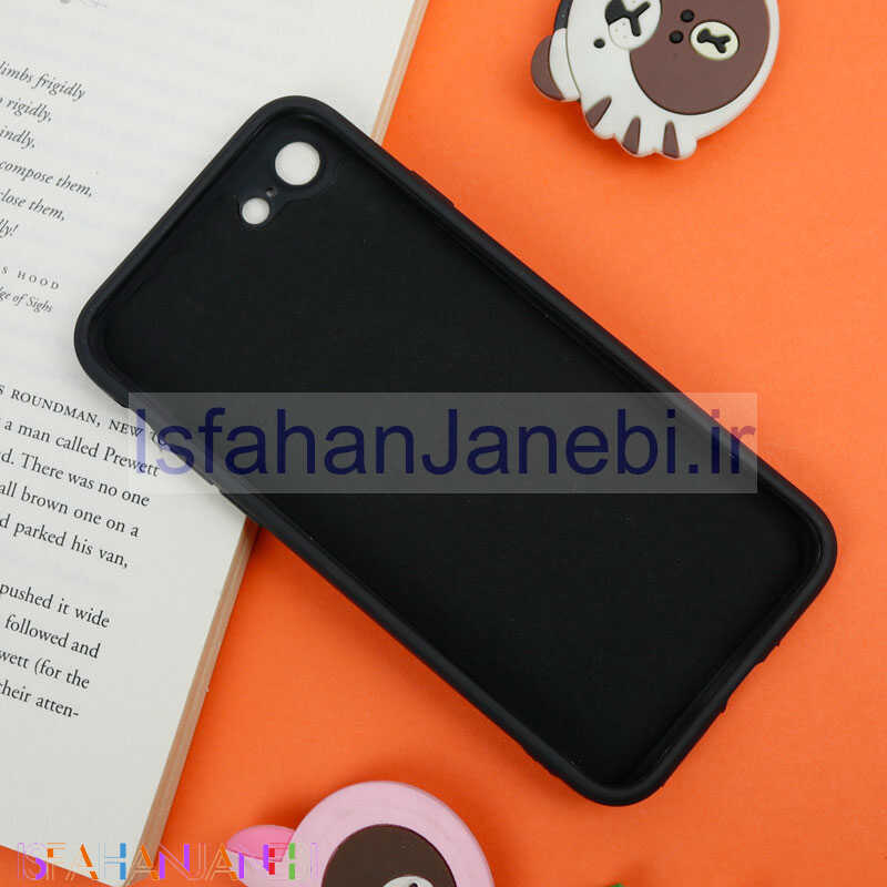 اصفهان جانبی-قاب سیلیکونی خرس TED محافظ لنزدار iPhone 7/8