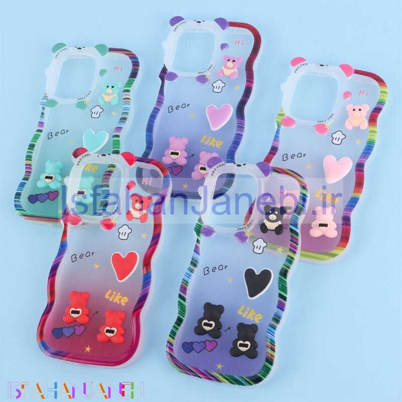 اصفهان جانبی-قاب عروسک برجسته گوش دار Xiaomi Poco X5