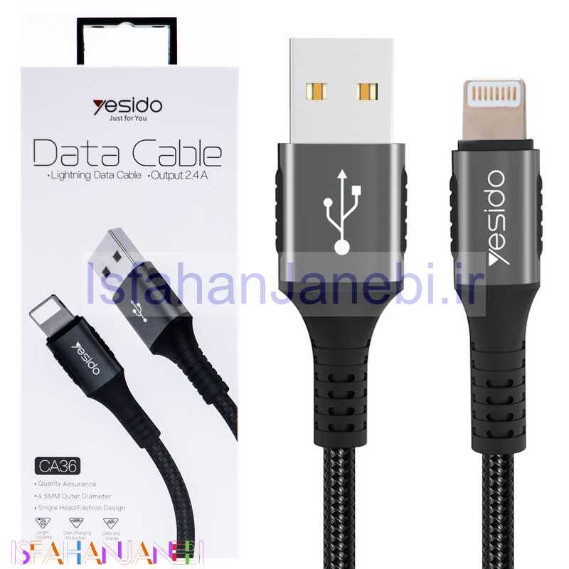 اصفهان جانبی-کابل کنفی آیفونی Yesido CA36 1.2m