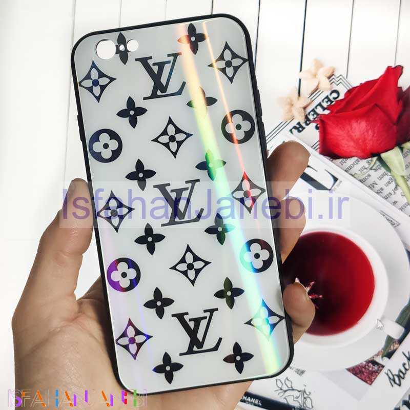 اصفهان جانبی-قاب لیزری پشت گلسی LV آیفون iPhone 6 / 6s