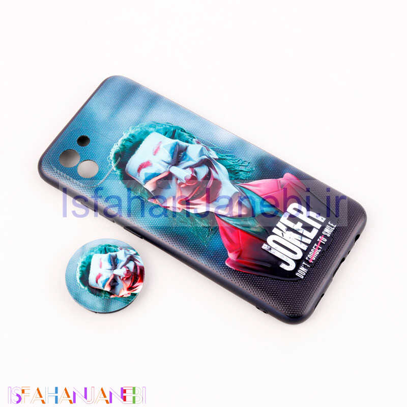 اصفهان جانبی-قاب فانتزی طرحدار پسرانه محافظ لنزدار + پاپ سوکت Samsung Galaxy A03 سری R
