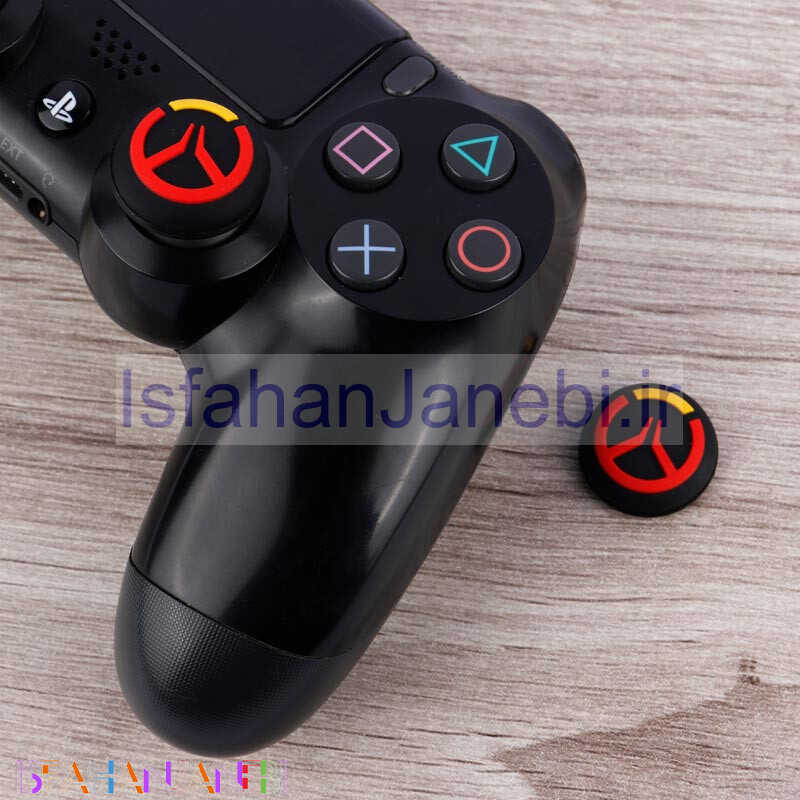اصفهان جانبی-روکش آنالوگ دسته بازی Play Station/XBOX طرح لوگوی Overwatch