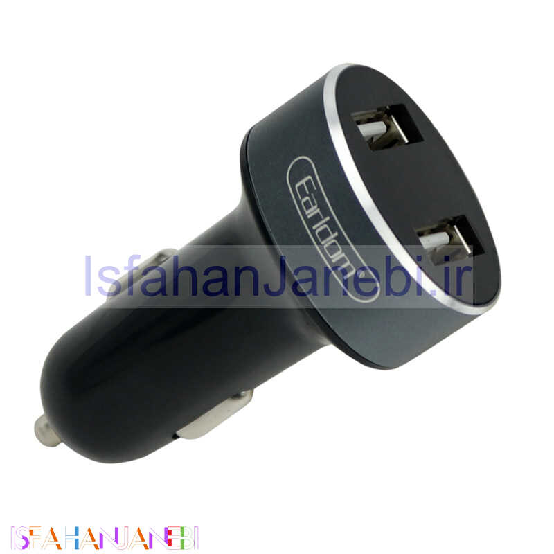 اصفهان جانبی-شارژر فندکی Earldom ES-121 2.1A +کابل میکرو یو اس بی