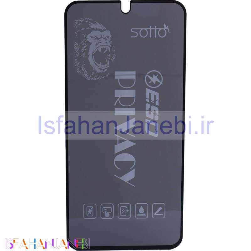 اصفهان جانبی-گلس پرایوسی آنتی استاتیک Sotto سامسونگ Galaxy S24 FE