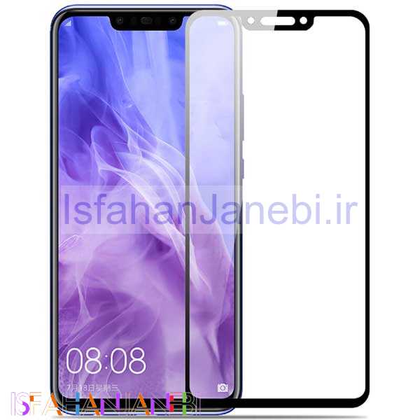 اصفهان جانبی-گلس تمام چسب Huawei Nova 3i Full Cover مشکی
