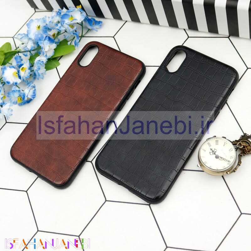 اصفهان جانبی-قاب چرمی کروکودیل iPhone X/XS