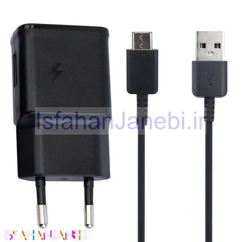 اصفهان جانبی-شارژر دیواری اورجینال Samsung Galaxy S10 + کابل Type-C