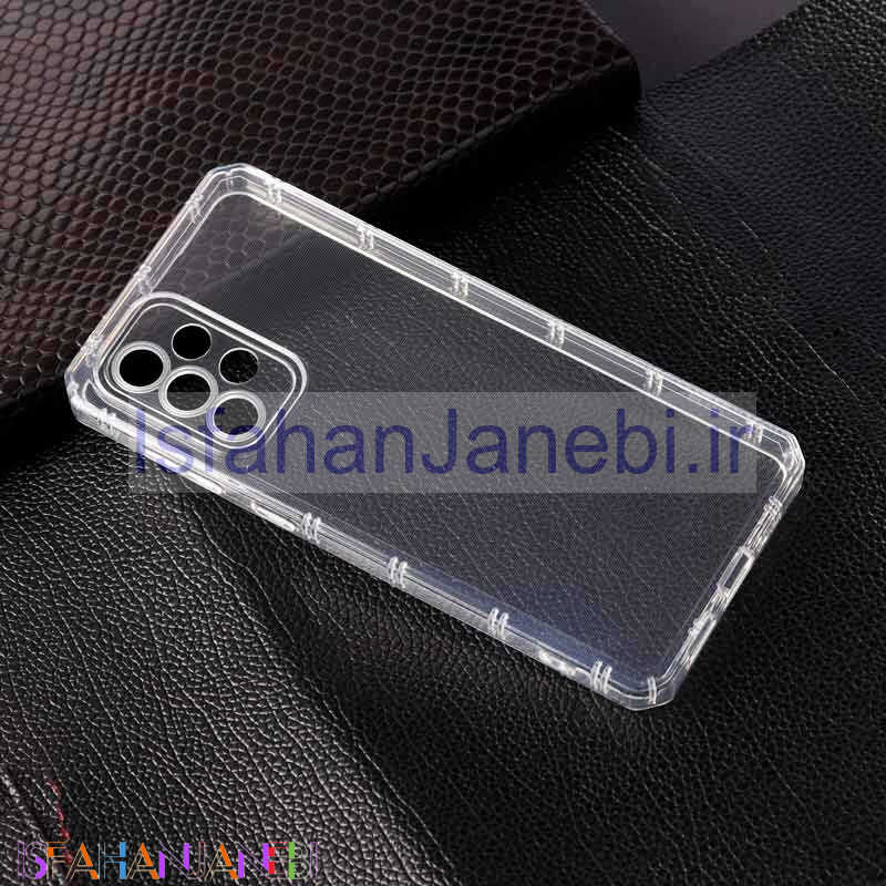 اصفهان جانبی-قاب ژله ای ضربه گیر بی رنگ محافظ لنزدار Samsung Galaxy A33 5G