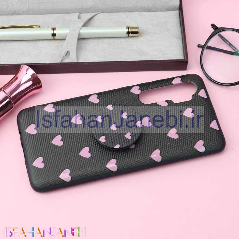اصفهان جانبی-قاب فانتزی برجسته + پاپ سوکت کد3 شیائومی Mi Note 10 Lite