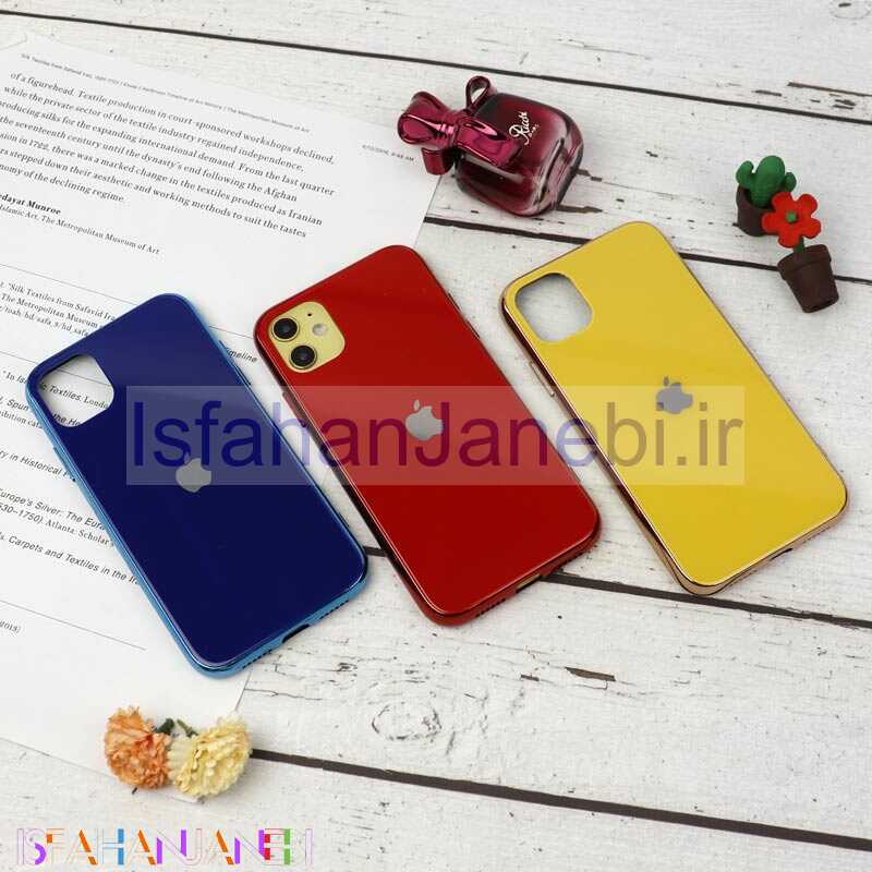 اصفهان جانبی-قاب My Case پشت گلسی iPhone 11 رنگی