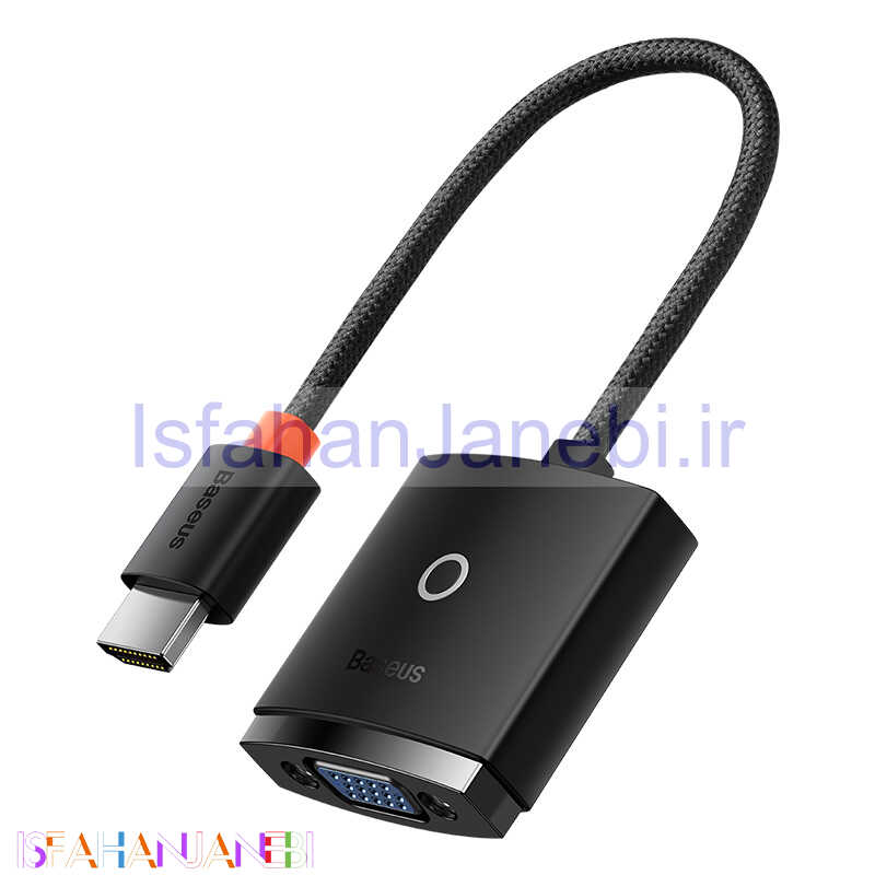 اصفهان جانبی-تبدیل Baseus Lite Series WKQX01010 HDMI To VGA
