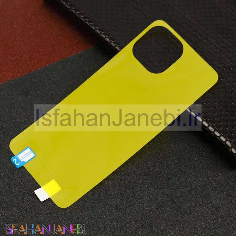 اصفهان جانبی-برچسب پشت تمام چسب زرد Xiaomi Mi 11 Lite