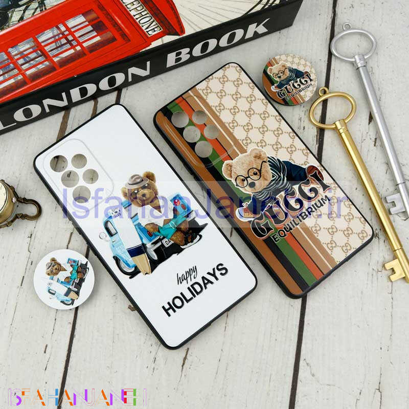 اصفهان جانبی-قاب فانتزی طرحدار پسرانه محافظ لنزدار + پاپ سوکت Samsung Galaxy A53 5G سری R