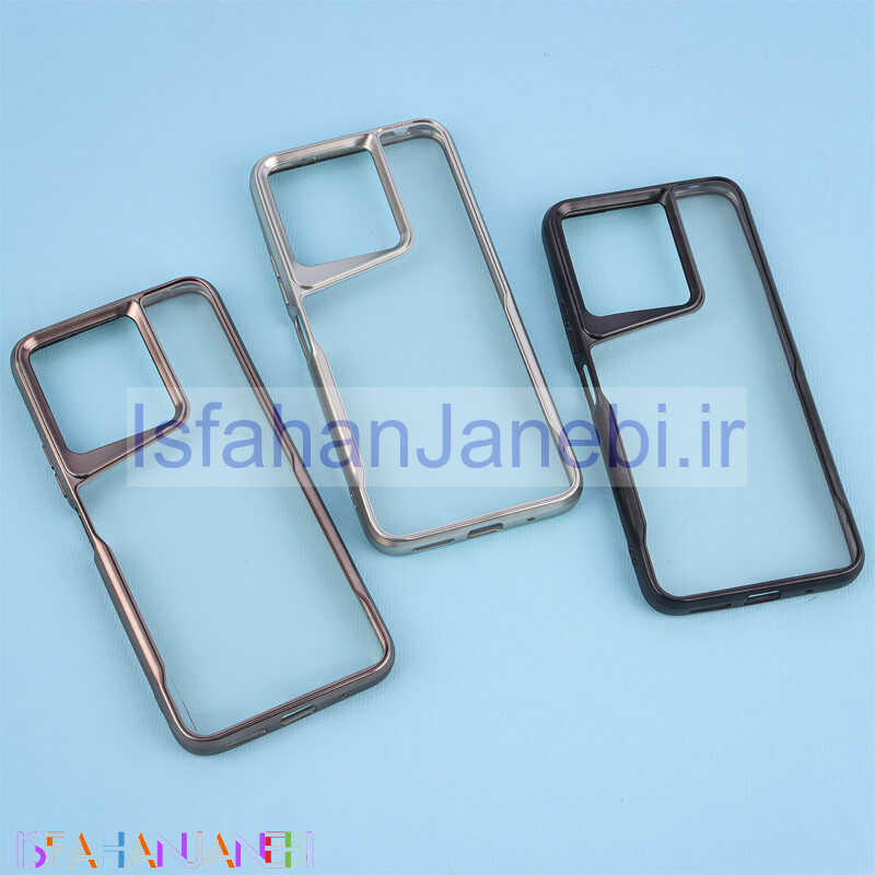 اصفهان جانبی-قاب ژله ای شفاف شیائومی Redmi 13 4G / Redmi 13 5G طرح تیتانیوم
