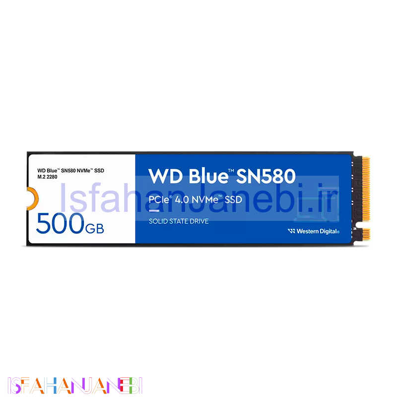 اصفهان جانبی-حافظه SSD وسترن دیجیتال Western Digital Blue SN580 500GB M.2