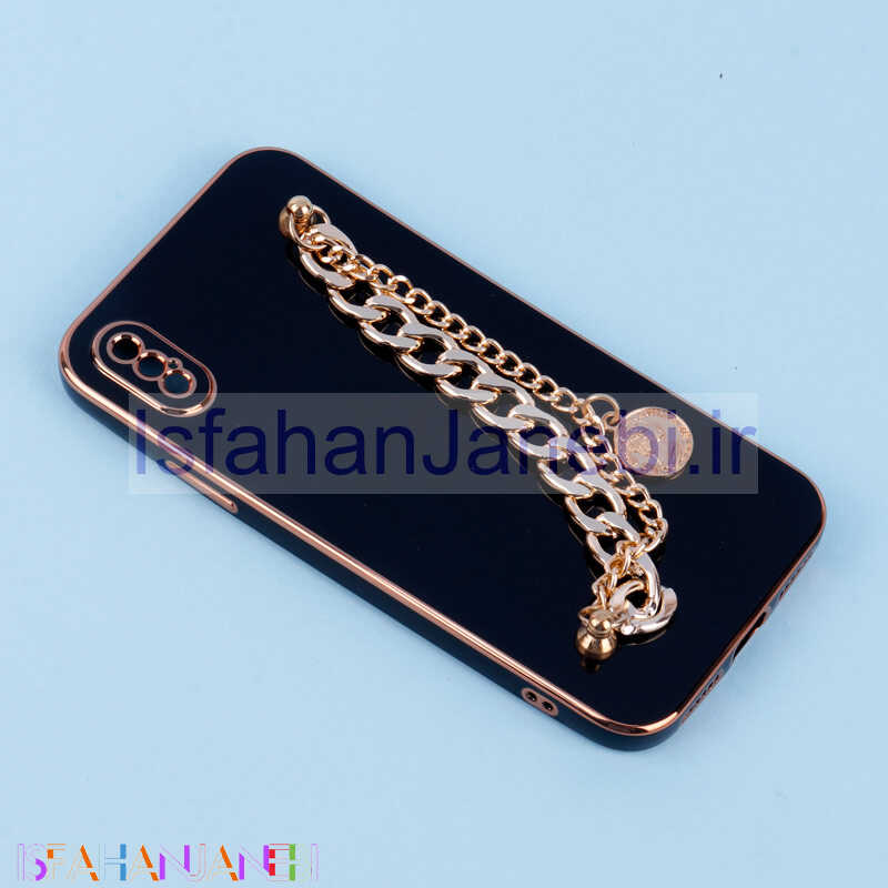 اصفهان جانبی-قاب My Case محافظ لنزدار + آویز دستی کارتیر iPhone X / XS
