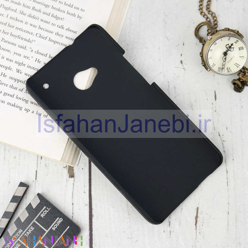اصفهان جانبی-قاب اورجینال ضدضربه Super Frosted نیلکین HTC One M7 مشکی