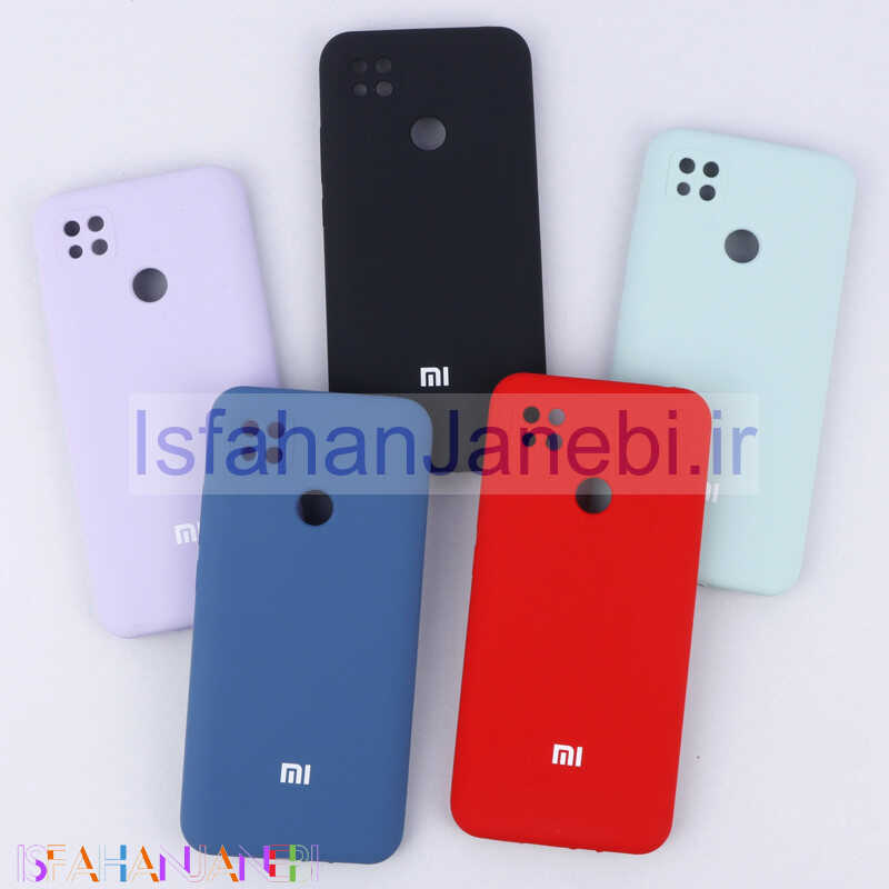 اصفهان جانبی-قاب سیلیکونی اصلی زیربسته شیائومی Redmi 9C محافظ لنزدار