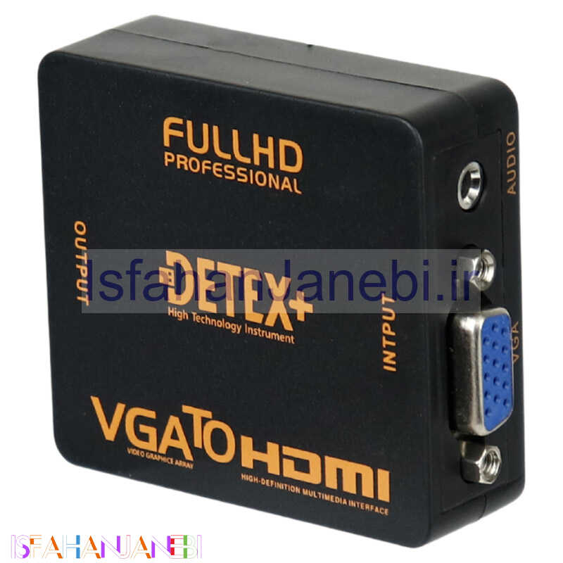 اصفهان جانبی-تبدیل Detex+ VGA to HDMI