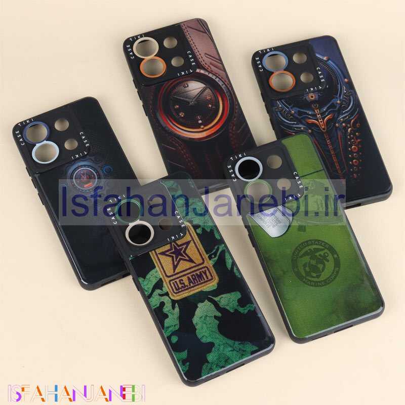 اصفهان جانبی-قاب Case Tiki دراگون محافظ لنزدار Xiaomi Redmi Note 13 Pro 5G