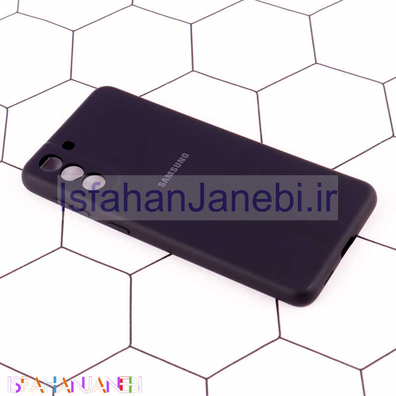 اصفهان جانبی-قاب محافظ لنزدار سیلیکونی Highcopy سامسونگ Samsung Galaxy S21 Plus مشکی