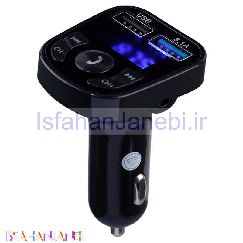 اصفهان جانبی-شارژر فندکی + FM Player بلوتوثی X30