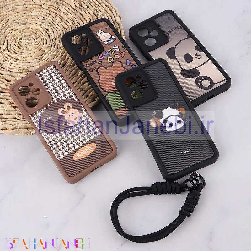 اصفهان جانبی-قاب کبریتی سولید شیائومی Poco X5 Pro محافظ لنزدار با بند مچی