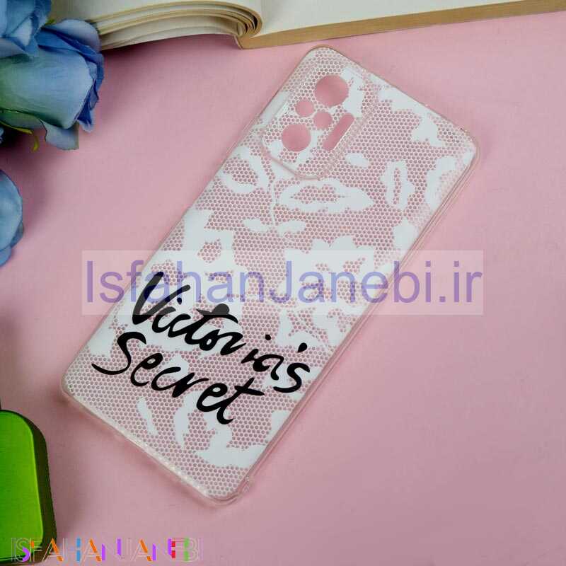 اصفهان جانبی-قاب ژله ای شفاف طرحدار ویکتوریا Xiaomi Redmi Note 10 Pro
