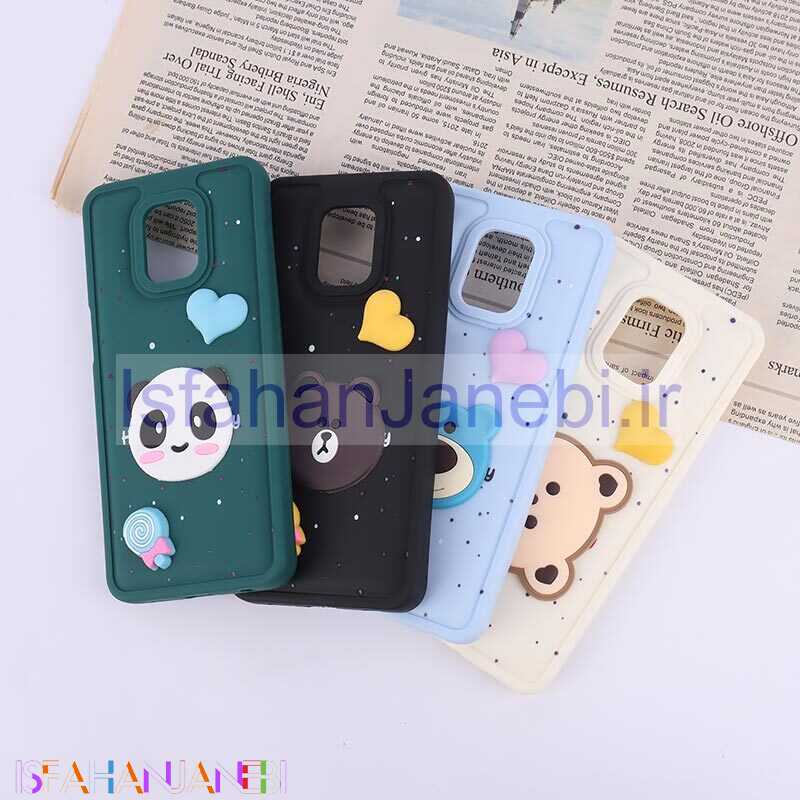 اصفهان جانبی-قاب ژله ای شیائومی Redmi Note 9S / Note 9 Pro / Note 10 Lite طرح آبنبات و قلب