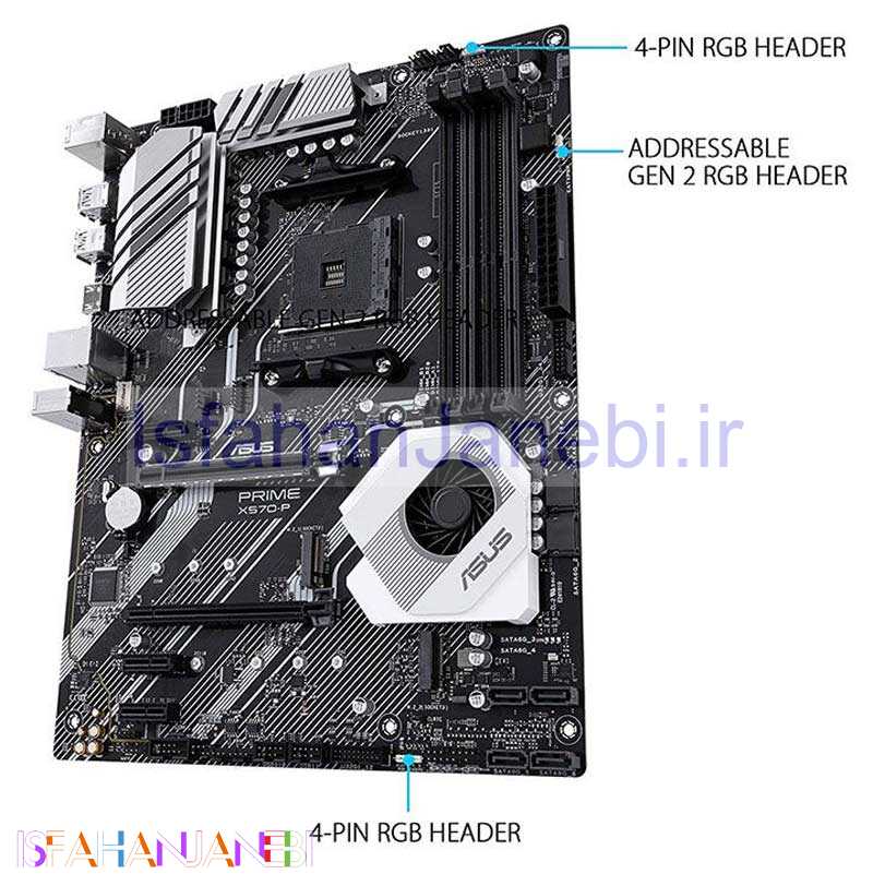 اصفهان جانبی-مادربرد ایسوس PRIME X570-P DDR4