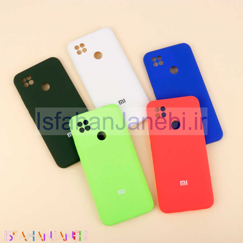 اصفهان جانبی-قاب سیلیکونی اصلی زیربسته شیائومی Redmi 10A محافظ لنزدار