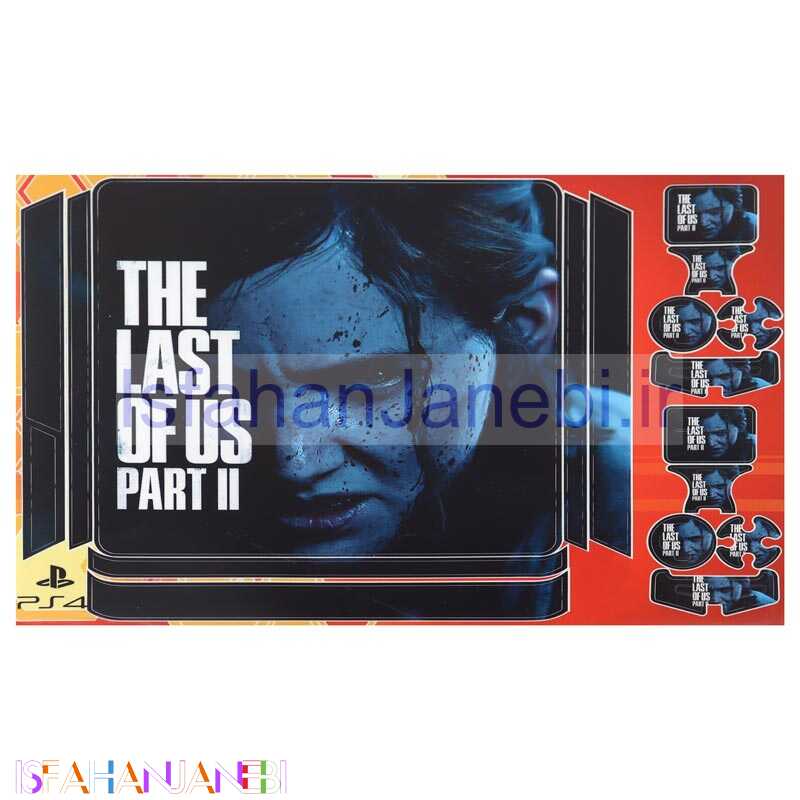 اصفهان جانبی-اسکین پلی استیشن 4 اسلیم طرح The last of us part 2 کد 3