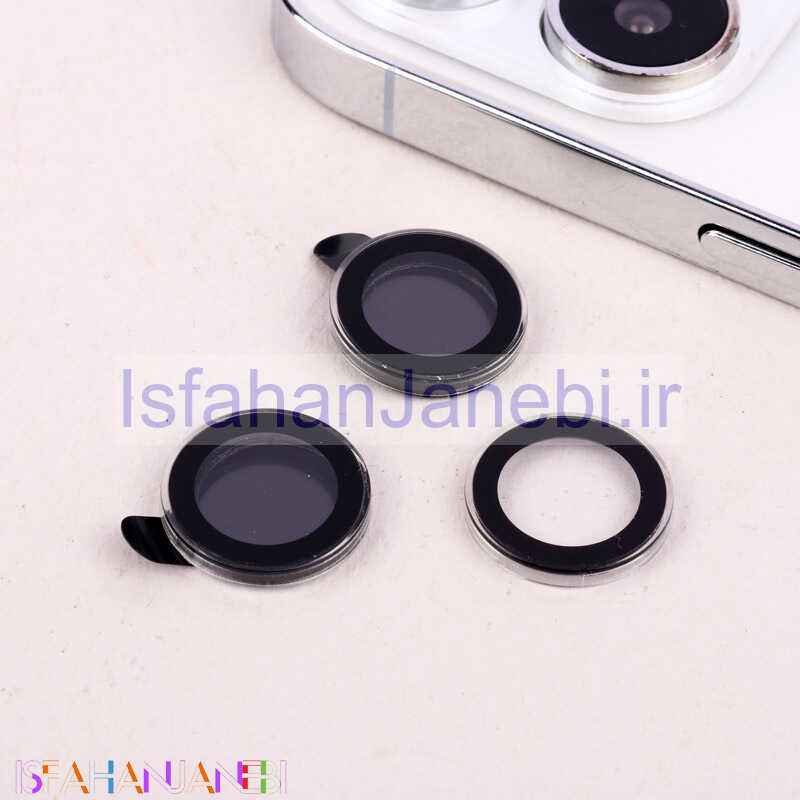 اصفهان جانبی-محافظ لنز رینگی شفاف iPhone 12 Pro Max