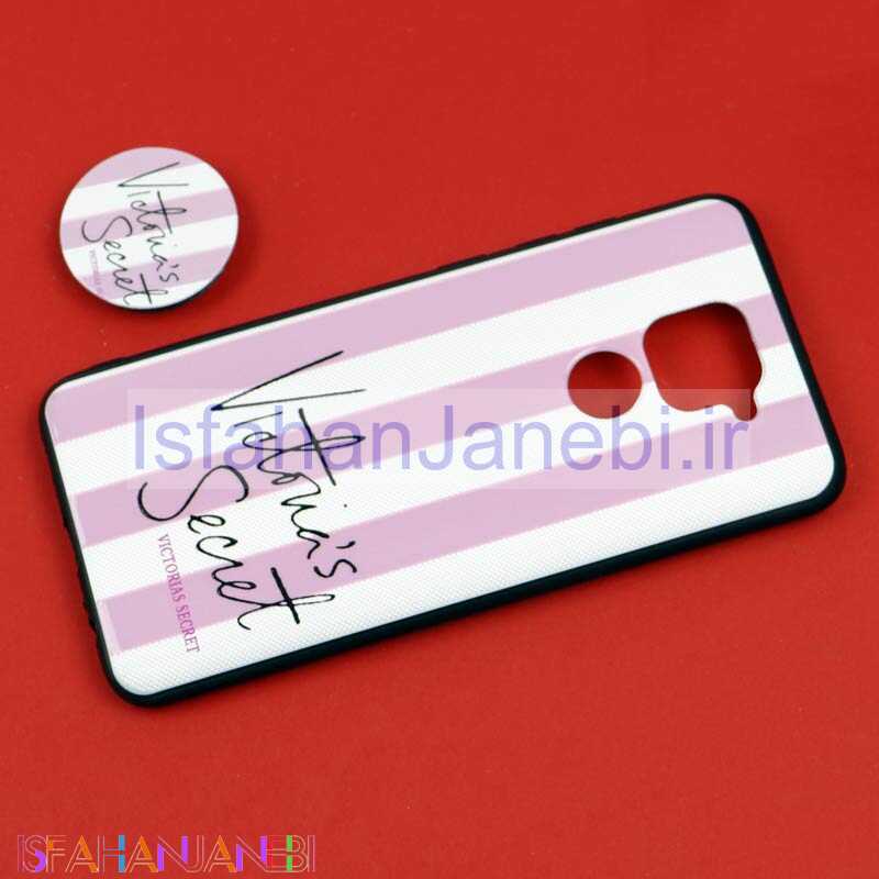 اصفهان جانبی-قاب فانتزی برجسته + پاپ سوکت طرح ویکتوریا شیائومی Redmi Note 9 سری D