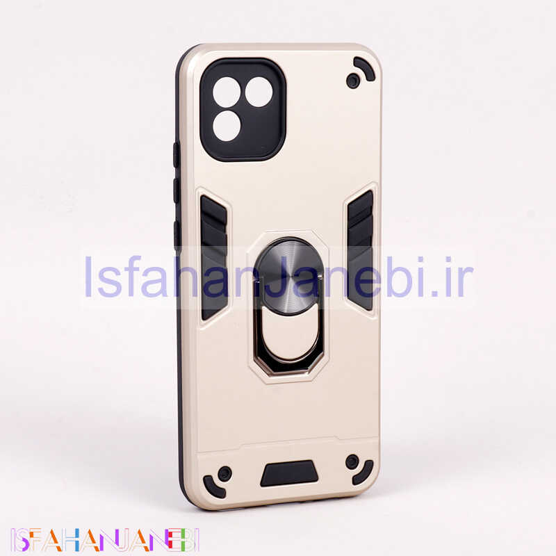 اصفهان جانبی-قاب ضد ضربه محافظ لنز دار هولدر دار بتمن Samsung Galaxy A03 سری A