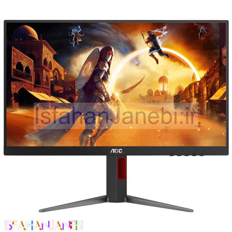 اصفهان جانبی-مانیتور گیمینگ ای او سی 24G4 سایز 23.8 اینچ
