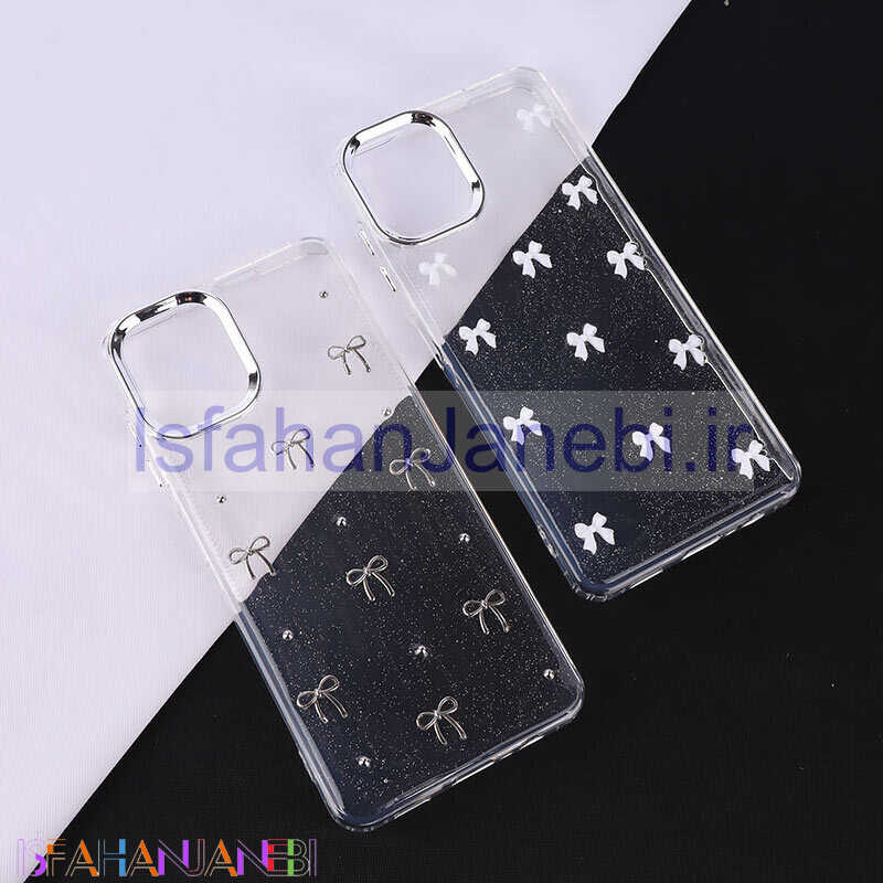 اصفهان جانبی-قاب اکلیلی سامسونگ Galaxy A06 طرح پاپیون دور محافظ متال