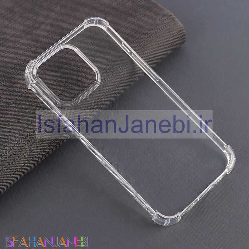 اصفهان جانبی-قاب ژله ای ضربه گیر بی رنگ آیفون iPhone 13 Pro