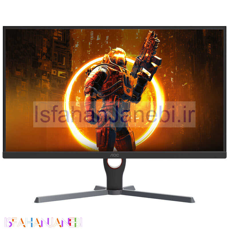 اصفهان جانبی-مانیتور گیمینگ ای او سی 24G11E سایز 23.8 اینچ