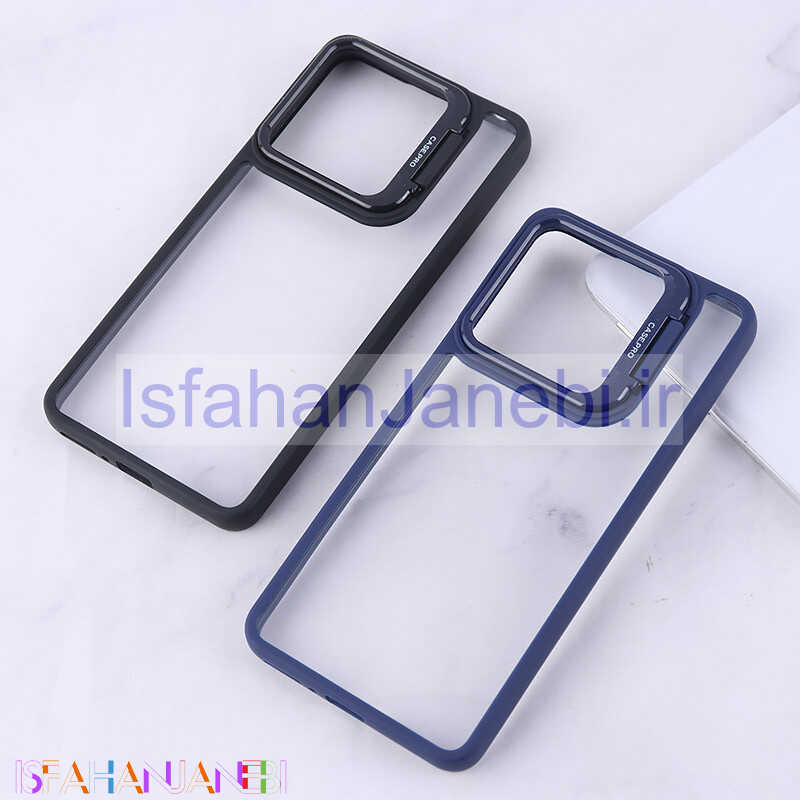 اصفهان جانبی-قاب شفاف Case.Pro شیائومی Redmi Note 13 4G استندشو دور رنگی