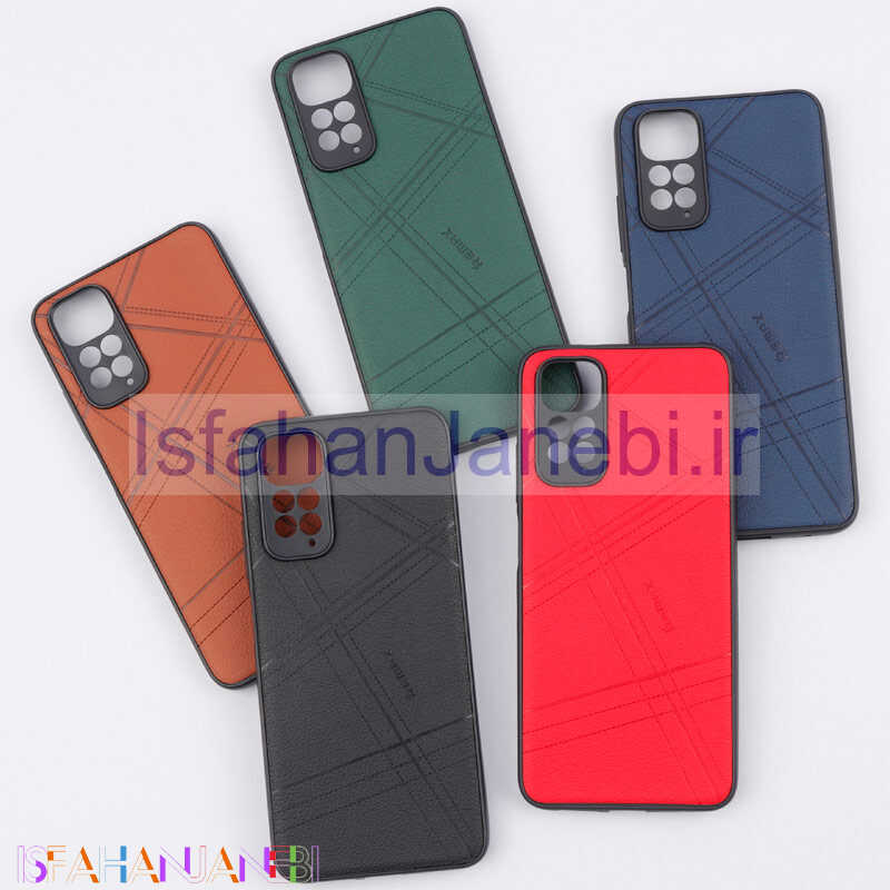 اصفهان جانبی-قاب چرمی Remax شیائومی Redmi Note 11 / 11s محافظ لنزدار