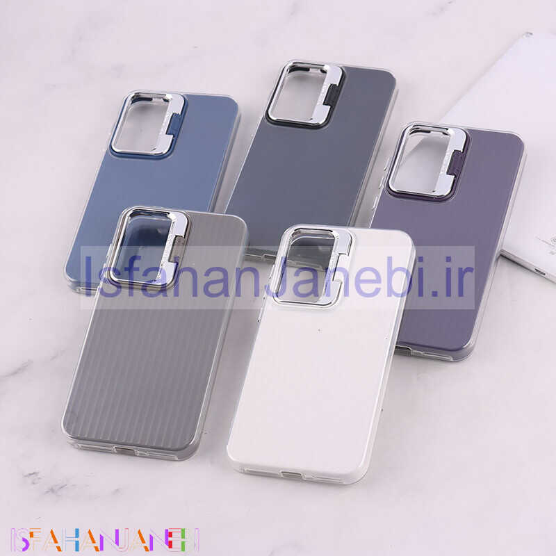 اصفهان جانبی-قاب Cyns Case سامسونگ Galaxy A55 کرکره ای استندشو