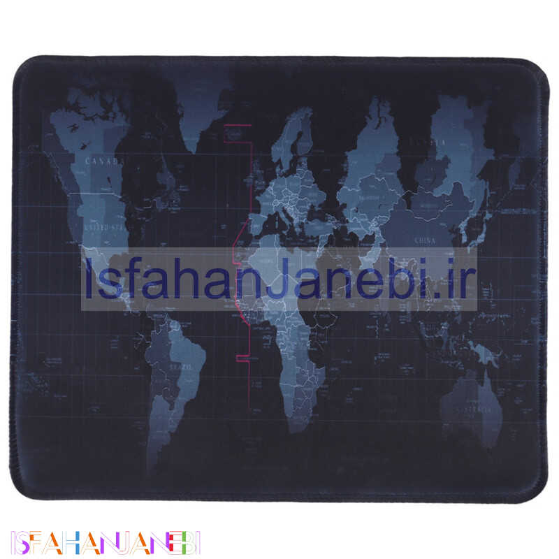 اصفهان جانبی-پد موس Qihe QH-1 25*20.5cm طرح Map
